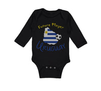 Long Sleeve Bodysuit Baby Future Soccer Player Uruguay Boy & Girl Clothes Cotton - Cute Rascals