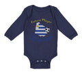 Long Sleeve Bodysuit Baby Future Soccer Player Uruguay Boy & Girl Clothes Cotton