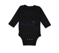 Long Sleeve Bodysuit Baby I Need Some Grandpa Time Grandpa Grandfather Cotton