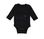 Long Sleeve Bodysuit Baby I Need Some Grandpa Time Grandpa Grandfather Cotton