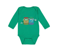 Long Sleeve Bodysuit Baby Peanut Butter - Jelly Boy & Girl Clothes Cotton