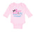 Long Sleeve Bodysuit Baby I Wear Bows My Daddy Wears A Badge Police Cop Cotton
