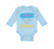 Long Sleeve Bodysuit Baby My Awesomeness Grammy Grandmother Grandma Cotton