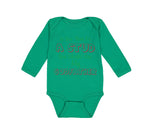 Long Sleeve Bodysuit Baby If You Think I'M A Stud You Should See My Godfather