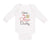 Long Sleeve Bodysuit Baby I Love My Police Officer Daddy Badge Dad Father's Day