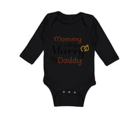 Long Sleeve Bodysuit Baby Mommy Will You Marry My Daddy Mom Mothers Day Cotton