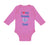 Long Sleeve Bodysuit Baby I Love My Greek Dad Boy & Girl Clothes Cotton
