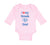 Long Sleeve Bodysuit Baby I Love My Greek Dad Boy & Girl Clothes Cotton