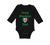 Long Sleeve Bodysuit Baby I Love My Mexican Dad Boy & Girl Clothes Cotton