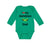 Long Sleeve Bodysuit Baby I Love My Jamaican Dad Style A Boy & Girl Clothes
