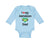 Long Sleeve Bodysuit Baby I Love My Jamaican Dad Style A Boy & Girl Clothes