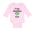 Long Sleeve Bodysuit Baby I Love My Jamaican Dad Style A Boy & Girl Clothes