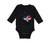 Long Sleeve Bodysuit Baby I Love My Dominican Dad Boy & Girl Clothes Cotton