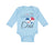 Long Sleeve Bodysuit Baby I Love My Dominican Dad Boy & Girl Clothes Cotton