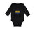 Long Sleeve Bodysuit Baby I Love My Colombian Mom Boy & Girl Clothes Cotton