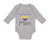 Long Sleeve Bodysuit Baby I Love My Colombian Mom Boy & Girl Clothes Cotton