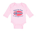 Long Sleeve Bodysuit Baby Have No Fear Norwegian Is Here Norway Norwegians