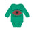Long Sleeve Bodysuit Baby Have No Fear Albanian Is Here Albania Albanians Cotton - Cute Rascals