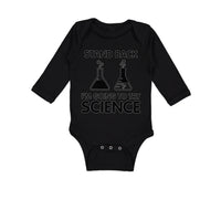 Long Sleeve Bodysuit Baby Stand Back I'M Going to Try Science Boy & Girl Clothes
