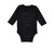 Long Sleeve Bodysuit Baby Cutie Pi Geek Nerd Math Style A Boy & Girl Clothes - Cute Rascals