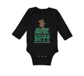 Long Sleeve Bodysuit Baby Awkward Moment When Mom Sniffs Your Butt Funny Humor B