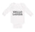 Long Sleeve Bodysuit Baby Hello Ladies Funny Humor Boy & Girl Clothes Cotton - Cute Rascals