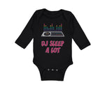 Long Sleeve Bodysuit Baby Dj Sleep A Lot Funny Music Boy & Girl Clothes Cotton - Cute Rascals