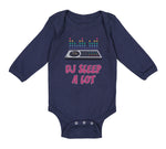 Long Sleeve Bodysuit Baby Dj Sleep A Lot Funny Music Boy & Girl Clothes Cotton - Cute Rascals