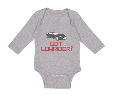 Long Sleeve Bodysuit Baby Got Lowrider Funny Humor Car Riding Boy & Girl Clothes