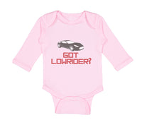 Long Sleeve Bodysuit Baby Got Lowrider Funny Humor Car Riding Boy & Girl Clothes - Cute Rascals