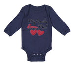 Long Sleeve Bodysuit Baby My Doula Loves Me Boy & Girl Clothes Cotton