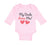 Long Sleeve Bodysuit Baby My Doula Loves Me Boy & Girl Clothes Cotton