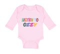 Long Sleeve Bodysuit Baby Listen to Ozzy Boy & Girl Clothes Cotton