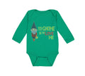 Long Sleeve Bodysuit Baby To Gnome Is to Love Me Boy & Girl Clothes Cotton