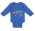 Long Sleeve Bodysuit Baby To Gnome Is to Love Me Boy & Girl Clothes Cotton