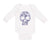 Long Sleeve Bodysuit Baby Skull Halloween Funny Humor Style A Boy & Girl Clothes