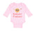 Long Sleeve Bodysuit Baby Sunday Funday Funny Humor Boy & Girl Clothes Cotton