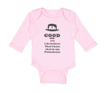 Long Sleeve Bodysuit Baby Ah Good Sir Believe Shat My Pantaloons Funny Cotton - Cute Rascals