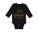 Long Sleeve Bodysuit Baby Drummer in Training Boy & Girl Clothes Cotton - Cute Rascals