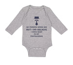 Long Sleeve Bodysuit Baby Ah Pardon Good Sir Shat in My Pantaloons Funny Humor - Cute Rascals