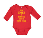 Long Sleeve Bodysuit Baby The Sass Is Strong with This 1 Sassy Funny Humor