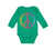 Long Sleeve Bodysuit Baby Peace Sign Funny Humor Style A Boy & Girl Clothes