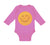 Long Sleeve Bodysuit Baby Smiley Face Boy & Girl Clothes Cotton