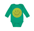 Long Sleeve Bodysuit Baby Smiley Face Boy & Girl Clothes Cotton