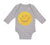 Long Sleeve Bodysuit Baby Smiley Face Boy & Girl Clothes Cotton