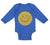 Long Sleeve Bodysuit Baby Smiley Face Boy & Girl Clothes Cotton