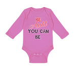 Long Sleeve Bodysuit Baby Be Audit You Can Be Funny Humor Boy & Girl Clothes - Cute Rascals