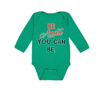 Long Sleeve Bodysuit Baby Be Audit You Can Be Funny Humor Boy & Girl Clothes - Cute Rascals