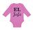 Long Sleeve Bodysuit Baby El Jefe Hispanic Latin Boy & Girl Clothes Cotton - Cute Rascals
