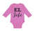 Long Sleeve Bodysuit Baby El Jefe Hispanic Latin Boy & Girl Clothes Cotton - Cute Rascals